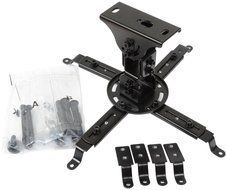 VideoSecu LCD DLP Projector Vaulted Ceiling Mount Bracket with Adjustable Extension Pole to 26.7" - Black PJ2B... N7