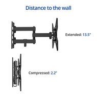 TV Wall Mount Bracket Full Motion Articulating Swivel &amp; Tilt for most 17"-42" LED LCD Plasma Flat Screen Monitor N5