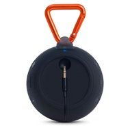 JBL Clip 2 Waterproof Portable Bluetooth Speaker Pair (Black/Teal) N3