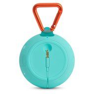 JBL Clip 2 Waterproof Portable Bluetooth Speaker Pair (Black/Teal) N6
