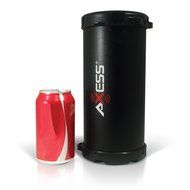 Axess SPBT1031-BL Portable Bluetooth Indoor/Outdoor 2.1 Hi-Fi Cylinder Loud Speaker with SD Card, USB, AUX and... N3