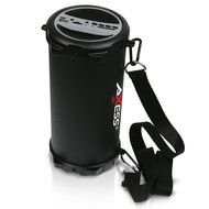 Axess SPBT1031-BL Portable Bluetooth Indoor/Outdoor 2.1 Hi-Fi Cylinder Loud Speaker with SD Card, USB, AUX and... N11