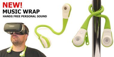 Music Wrap - Transformable Speaker, Bluetooth, Wireless, Wearable Speaker N4
