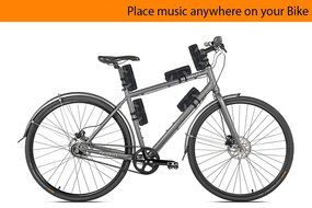 TRAKK ACTIV TR510BL Waterproof 16W 360 Degree Portable Bluetooth 4.0 Bike Speaker with 6000 mAh Battery, Blue N12