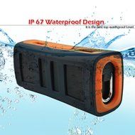 IPX67 Waterproof Sport Speakers,SNEER Portable Wireless Speaker Bluetooth 4.0 6W Enhanced Bass Speakers for Outdoor... N18