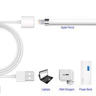 TechMatte Apple Pencil Charging Cable for iPad Pro 12.9, 9.7 inch Male to Female Cord (3 Feet) N2