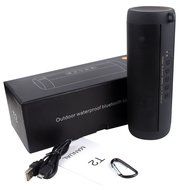 JUSHENG Bluetooth Speaker Waterproof IP67 Portable Outdoor Wireless Mini Column Box Loudspeakers Speakers for... N8