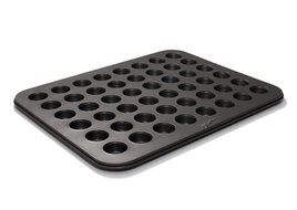 Mrs. Fields Cutie Mini Brownie Bites Pan, Metallic N6