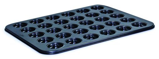 Mrs. Fields Cutie Mini Brownie Bites Pan, Metallic N11
