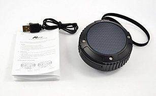 Disnix S1 IPX4 splash-proof Outdoor Bluetooth Speaker Rugged Structure Durable Use Bluetooth Shower Speaker -... N4