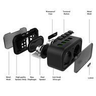 iFun4U Stereo Bluetooth Speaker, Mini Portable Wireless Speaker with Microphone, Micro SD MP3 Player TF Card Reader... N4