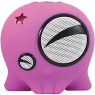 Boombotix Boombot1 Portable Weatherproof Speaker (Squinty Pink)