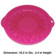 Sunflower Birthday Cake Pans Bread Pizza Baking Tray Silicone Cake Mold Bakeware N3