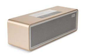 NIER iRock Mini Portable Wireless Bluetooth Speaker With Aluminum Housing, 7.5W2 Total 15W, Powerful Sound(Gold) N7