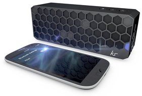 KitSound Hive Bluetooth Wireless Universal Portable Speaker Compatible with Smartphones, Tablets and MP3 Devices... N9