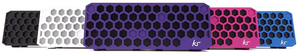 KitSound Hive Bluetooth Wireless Universal Portable Speaker Compatible with Smartphones, Tablets and MP3 Devices... N12