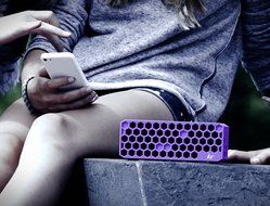 KitSound Hive Bluetooth Wireless Universal Portable Speaker Compatible with Smartphones, Tablets and MP3 Devices... N41