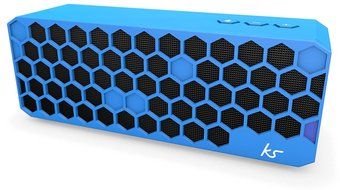 KitSound Hive Bluetooth Wireless Universal Portable Speaker Compatible with Smartphones, Tablets and MP3 Devices... N63