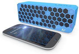KitSound Hive Bluetooth Wireless Universal Portable Speaker Compatible with Smartphones, Tablets and MP3 Devices... N65