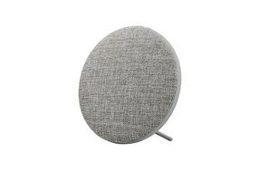 Portable Fabric Design Bluetooth Speaker with Removable Back Stand (Grey)