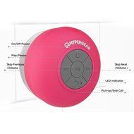HyperGear H2O Water Resistant Wireless Indoor/Outdoor HD Speaker, Built-In Microphone, Bluetooth 3.0 Technology... N17