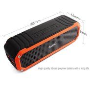 Seeway&reg; Portable Waterproof ipx5 Wireless Bluetooth 4.0 Speaker with 10 W power, Built-in MIC / AUX Input / Outdoor... N4