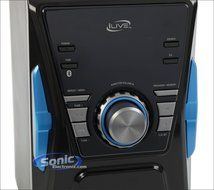 iLive Blue iHB613B/L Wireless Bluetooth Micro System CD Player Boombox Radio Home Stereo Speakers with USB/AUX... N3