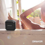 Omaker M4 Portable Bluetooth 4.0 Speaker with 12 Hour Playtime for Outdoors or Shower(Army Green) N14