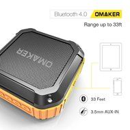 Omaker M4 Portable Bluetooth 4.0 Speaker with 12 Hour Playtime for Outdoors or Shower(Army Green) N20