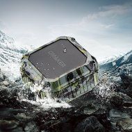 Omaker M4 Portable Bluetooth 4.0 Speaker with 12 Hour Playtime for Outdoors or Shower(Army Green) N24