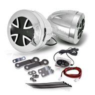 Pyle PLATVB84A Weatherproof Dual Bluetooth Speaker and Amplifier Sound System