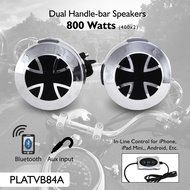 Pyle PLATVB84A Weatherproof Dual Bluetooth Speaker and Amplifier Sound System N2