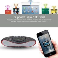 Mini Portable Wireless Bluetooth V3.0+EDR Speaker With Microphone &amp;Bass,45MM Double Horn Double Diaphragm, Support... N2