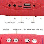 Mini Portable Wireless Bluetooth V3.0+EDR Speaker With Microphone &amp;Bass,45MM Double Horn Double Diaphragm, Support... N12