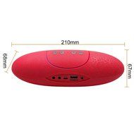 Mini Portable Wireless Bluetooth V3.0+EDR Speaker With Microphone &amp;Bass,45MM Double Horn Double Diaphragm, Support... N13