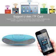 Mini Portable Wireless Bluetooth V3.0+EDR Speaker With Microphone &amp;Bass,45MM Double Horn Double Diaphragm, Support... N17