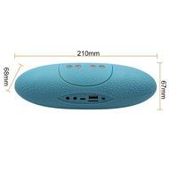 Mini Portable Wireless Bluetooth V3.0+EDR Speaker With Microphone &amp;Bass,45MM Double Horn Double Diaphragm, Support... N20