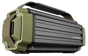 Dreamwave TREMOR Army Green/Black Aluminum Wireless 50W Rugged Outdoor Bluetooth Speaker