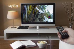 1byone Amplified HDTV Antenna - 50 Mile Range with Detachable Amplifier Power Supply and 10ft Coax Cable N17