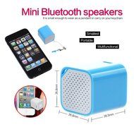 Lanzhd he Smallest Speaker Ever - Wireless Bluetooth Speaker - Blue N2