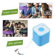 Lanzhd he Smallest Speaker Ever - Wireless Bluetooth Speaker - Blue N4