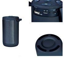 KZY Splashproof Wireless LED Bluetooth Speaker Portable With Colorful Lighting Support Hands-free N11