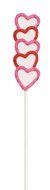 Wilton Ruffled 6 Cavity Silicone Heart Mold Pan N10