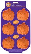 Wilton Ruffled 6 Cavity Silicone Heart Mold Pan N16