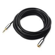 Cable Matters Gold Plated 3.5mm Stereo Audio Male to Female Extension Cable 15 Feet N2