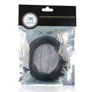 Cable Matters Gold Plated 3.5mm Stereo Audio Male to Female Extension Cable 15 Feet N5