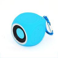 Waterproof (IP67) Mini Cube Bluetooth Speaker by Linghang, Shower Pool Outdoor Speaker, Comes with Built-in Mini...