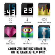 Divoom Aurabox Bluetooth 4.0 Smart LED Speaker with APP Control for Pixel Art Creation (Black) N2