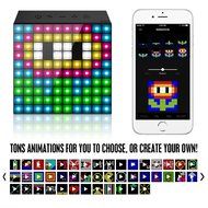 Divoom Aurabox Bluetooth 4.0 Smart LED Speaker with APP Control for Pixel Art Creation (Black) N5