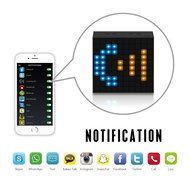 Divoom Aurabox Bluetooth 4.0 Smart LED Speaker with APP Control for Pixel Art Creation (Black) N6